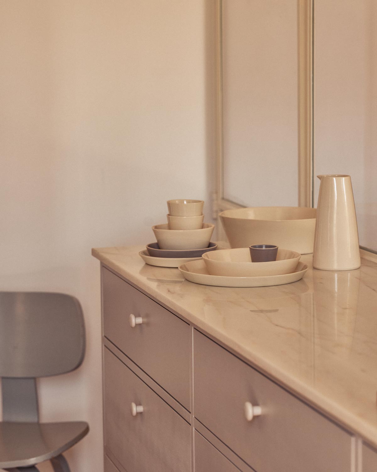 Teller-Set Aberta - Limitiert Antonio Rosa